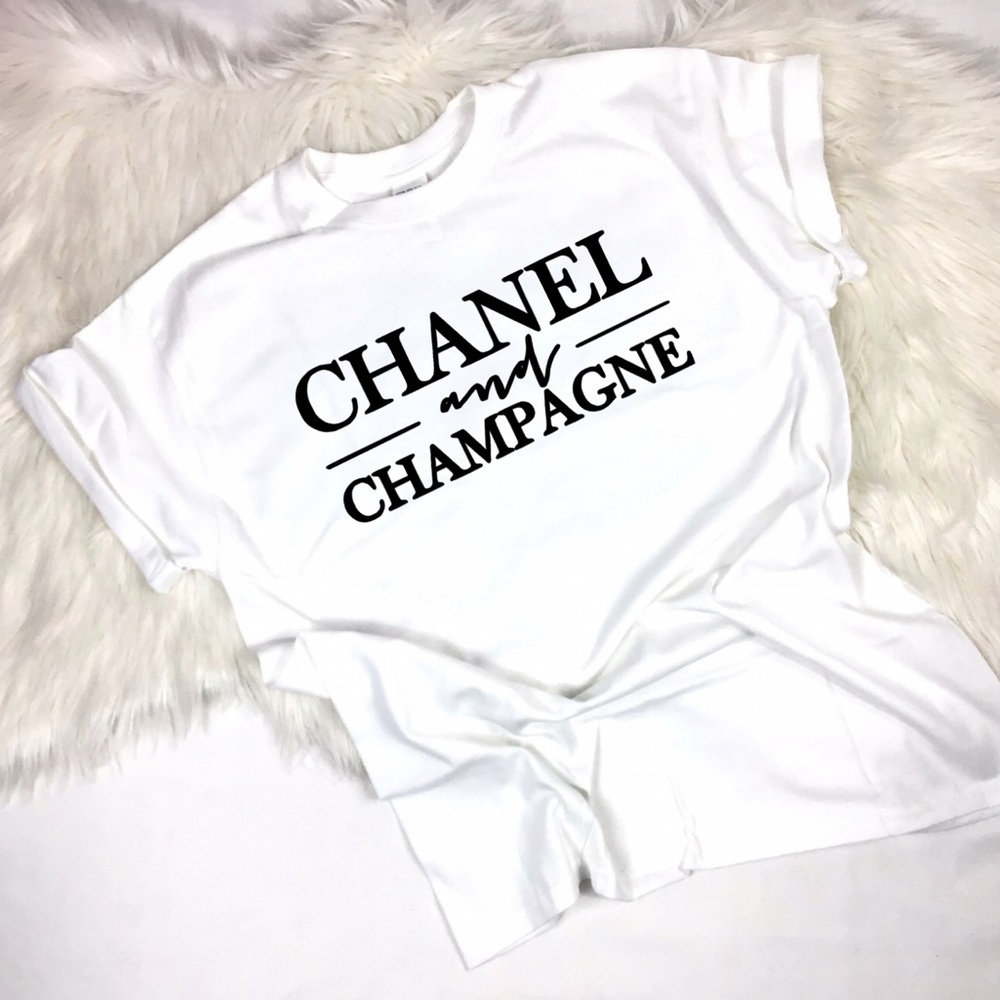 Champagne graphic T-shirt Bundle
